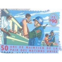 ONU GENEVE - 1998 - MANUTENÇÃO DA PAZ - SÉRIE 2 SELOS - MINT - Y 366/67 