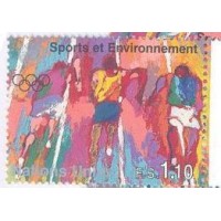 ONU GENEVE - 1996 - ESPORTES E MEIO AMBIENTE - SÉRIE 2 SELOS - MINT - Y 317/18 