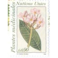 ONU GENEVE - 1990 - PLANTAS MEDICINAIS - SÉRIE 2 SELOS - MINT - Y 1190/91 