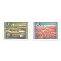 ONU GENEVE - 1995 - A JUVENTUDE, NOSSO FUTURO - SÉRIE 4 SELOS - Y 287/88