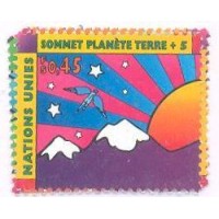 ONU GENEVE - 1996 - REUNIÃO DE CÚPULA - SÉRIE 4 SELOS - MINT - Y 329/32 