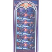 ONU GENEVE - 1992 - ANO INTERNACIONAL DO ESPAÇO - MINT - FOLHINHA C/ 5 SÉRIE - Y 231/32 