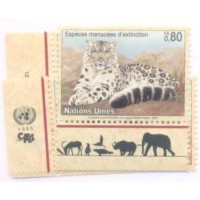 ONU GENEVE - 1993 - PROTEÇÃO DA NATUREZA - SÉRIE 4 SELOS - NOVOS - C/ PONTOS DE FERRUGEM - Y 159/162