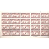 JAPÃO - 1974 - ACABAMENTO DO EDIFÍCIO DA CORTE SUPREMA DE TOKYO - FOLHINHA COM 20 SELOS MINT - Y 1110