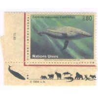 ONU GENEVE - 1994 - PROTEÇÃO NATUREZA - SÉRIE 4 SELOS - MINT  Y 265/68 