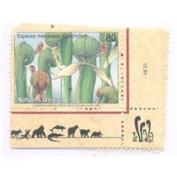 ONU GENEVE - 1996 - PROTEÇÃO DA NATUREZA - SÉRIE 4 SELOS - MINT - Y 308/11 