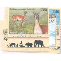 ONU GENEVE - 1997 - PROTEÇÃO NATUREZA - SÉRIE 4 SELOS - MINT - Y 325/28 
