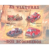 GUINE BISSAU - 2012 - CARROS ANTIGOS - BLOCO