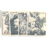 URUGUAY - 1978 - 450º ANIVERSÁRIO DA MORTE DE ALBRECHT DURES - LINDA SÉRIE C/ 4 SELOS - MINT