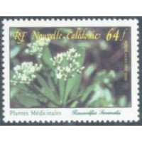 Nova Caledônia - 1988 - PLANTAS MEDICINAIS - YT-258
