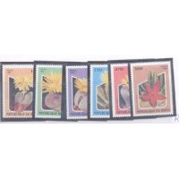 BENIN - 1997 - 6 SELOS - FLORES - MINT