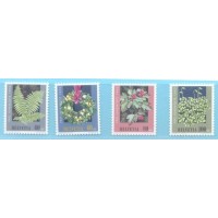 HELVETIA - 1993 - 4 SELOS - FLORES - MINT - YT-1440/3