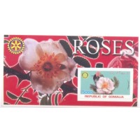 SOMALIA - 2002 - FLORES - BLOCO - MINT