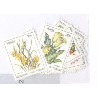 FLORA: SÉRIE CORRENTE; FLORES DIVERSAS - SÉRIE 17 SELOS - MINT - YT-0005/21