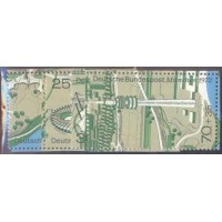 ALEMANHA FEDERAL - 1972 - SELO DESTACADO DO BLOCO - MINT - MI-723/23