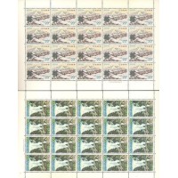 JAPÃO - 1973 - PARQUE NACIONAL NISHI-CHUGOKU-SANCHI - 2 FOLHINHA COM 20 SELOS MINT CADA - Y 1087/88 