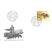 SUIÇA - 2009 - FDC - CARRO - AINDA NÃO CATALOGADO: 1f CARRO DE CORRIDA ANTIGO DUFAX - SOBRE FDC - ILUSTRADO