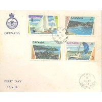 GRENADINE - FDC - TRANSPORTE - ENVELOPE DE 1º DIA NÃO CIRCULADO - C/ OS SELOS - Y 463/66