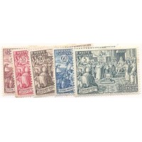 VATICANO - 1951 - 5 SELOS - NOVOS - YT-167/171 