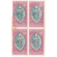 VATICANO - 1953 - QUADRA - NOVOS - C/ PONTOS DE FERRUGEM - YT-191