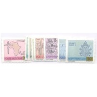 VATICANO - 1981 - 11 SELOS - MINT - YT-715/25