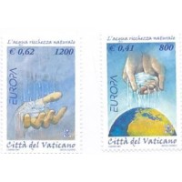 VATICANO - 2001 - 2 SELOS - MINT - YT-1230A/B 