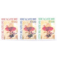 VATICANO - 2005 - 3 SELOS - MINT - YT-1374/76 