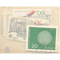 ALEMANHA FEDERAL - ACUMULAÇÃO - PACOTE C/ 12 SÉRIE DIFERENTES USADAS DO TEMA EUROPA DOS PERÍODOS MAIS ANTIGOS