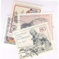 ALEMANHA BERLIN - 1984 - USADOS - ISOLADOS - 4 SELOS - YT-689+690+693+694 - MI-728/31