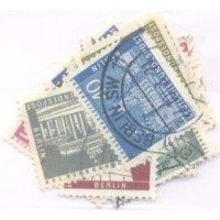 ALEMANHA FEDERAL - 1956 - SÉRIE CORRENTE - 13 SELOS - USADOS - YT-125/35 - MI-140+141/43+53
