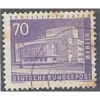 ALEMANHA BERLIN - USADO - SELO MONUMENTOS