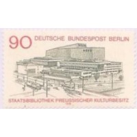 ALEMANHA BERLIN - 1978 - MINT - NOVA BIBLIOTECA DO ESTADO - YT-543 