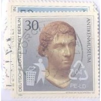 ALEMANHA BERLIN - 1984 - USADO - OBJETOS DE ARTE DOS MUSEUS DE BERLIN - SÉRIE 4 SELOS - YT-0669/672