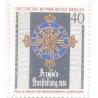 ALEMANHA BERLIN - 1981 - EXPOSIÇÃO PRUSSIA - CONDECORAÇÃO PELO MÉRITO - ARTES E CIÊNCIAS - USADO DE 1842 A 1933 - YT-609