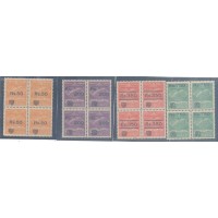K-12/15 - 1930 - QUADRAS - MINT - GOMADAS - RHM R$ 1.830,00 (366 UFs X R$ 5,00)