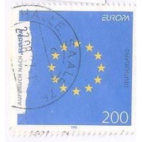 ALEMANHA - 1995 - USADO - TEMA EUROPA - AZ E LIBERDADE - SÉRIE 2 SELOS - YT-1622/23
