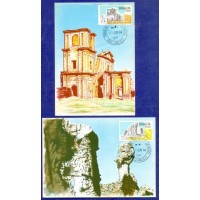 MAX-027/28- 1974 - TURISMO NACIONAL - CARIMBO 1º DIA - RHM R$ 130,00 (26 UFs X R$ 5,00)