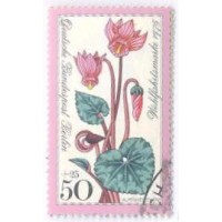 ALEMANHA BERLIN - 1975 - USADO - FLORES DIVERSAS - BELÍSSIMA - SÉRIE C/ 4 SELOS - YT-474/77 