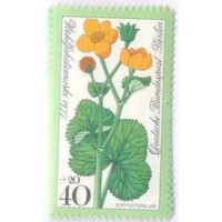 ALEMANHA BERLIN - 1977 - MINT - FLORES - PRO OBRAS BENEFICIENTES - SÉRIE 4 SELOS - YT-518/21