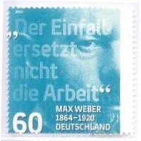ALEMANHA - 2014 - MINT - MAX WEBER
