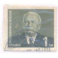 ALEMANHA DDR - 1953 - USADO - SÉRIE CORRENTE - PRESIDENTE OIECK - RETRATO - SÉRIE 2 SELOS - YT-0078/79 