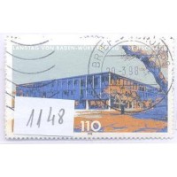 ALEMANHA FEDERAL - 1998 - USADO - PARLAMENTOS DOS ESTADOS - EDIFÍCIOS - SÉRIE 4 SELOS - YT-1806/1809 
