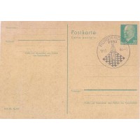 ALEMANHA DDR - INTEIRO POSTAL C/ CARIMBO DE LODRE7 - 18/10/66 