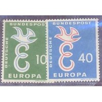 ALEMANHA FEDERAL - 1958 - EUROPA - POMBO - YT-164/65