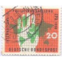 ALEMANHA FEDERAL - 1956 - USADO - EXPO INTERNACIONAL DA POLÍCIA - YT-116 - MI-240