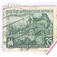 ALEMANHA DDR - FEIRA DE OUTONO EM LEIPZIG - USADOS - YT-113/14 - MI-380/81