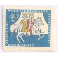 ALEMANHA FEDERAL - 1965 - MINT - PRO BENEFICÊNCIA - CENAS DE CINDERELA - SÉRIE 4 SELOS - YT-352/55