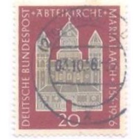 ALEMANHA FEDERAL - 1956 - USADO - 8º CENTENÁRIO DA ABADIA DE MARIA LAACH - YT-114 - MI-238