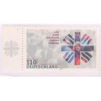 ALEMANHA FEDERAL - 1997 - MINT - CENTENÁRIO DA ASSOCIAÇÃO DE CARIDADE "CARITAS" - EMBLEMA - YT-1796