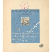 F-O-10 - CBC - CONF. DE RADIOCOMUNCAÇÕES - PEQUENOS FUROS CIRCULARES NO SELO - RHM R$ 700,00 (140 UFS X R$ 5,00)